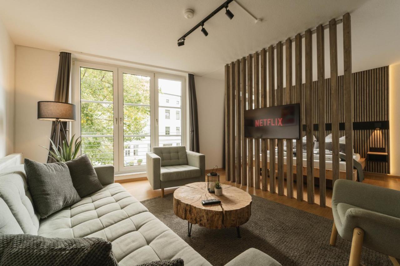 Raum921 - Stilvolles Apartment - Wlan, Tiefgarage, Kueche, Netflix Magdeburg Dış mekan fotoğraf