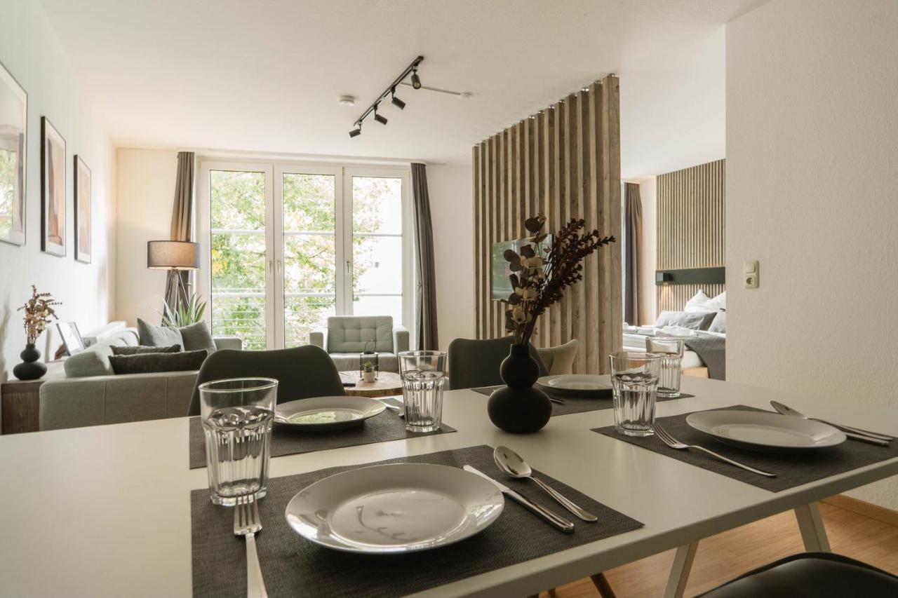 Raum921 - Stilvolles Apartment - Wlan, Tiefgarage, Kueche, Netflix Magdeburg Dış mekan fotoğraf